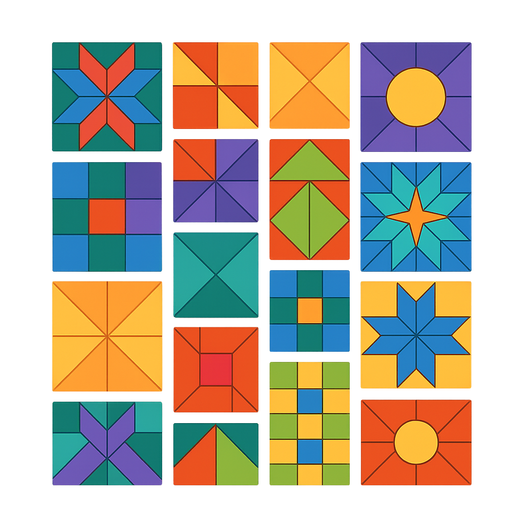 Sp Learn Patchwork 200+ Extra Patchwork Patterns – Learn Patch Work