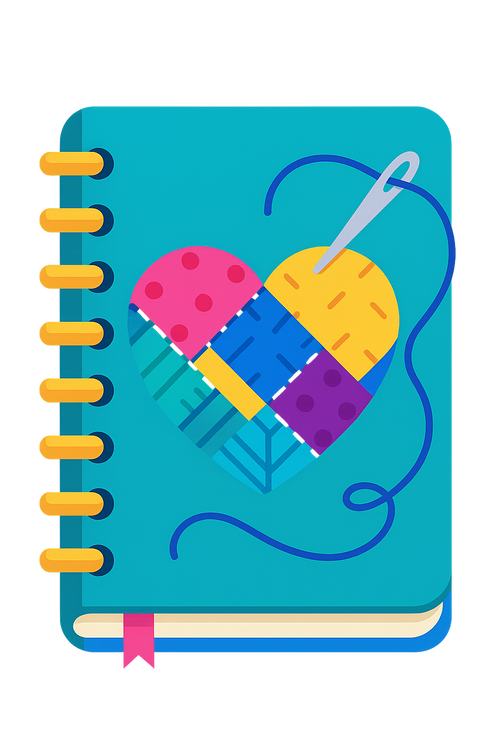 Personalized Patchwork Journal