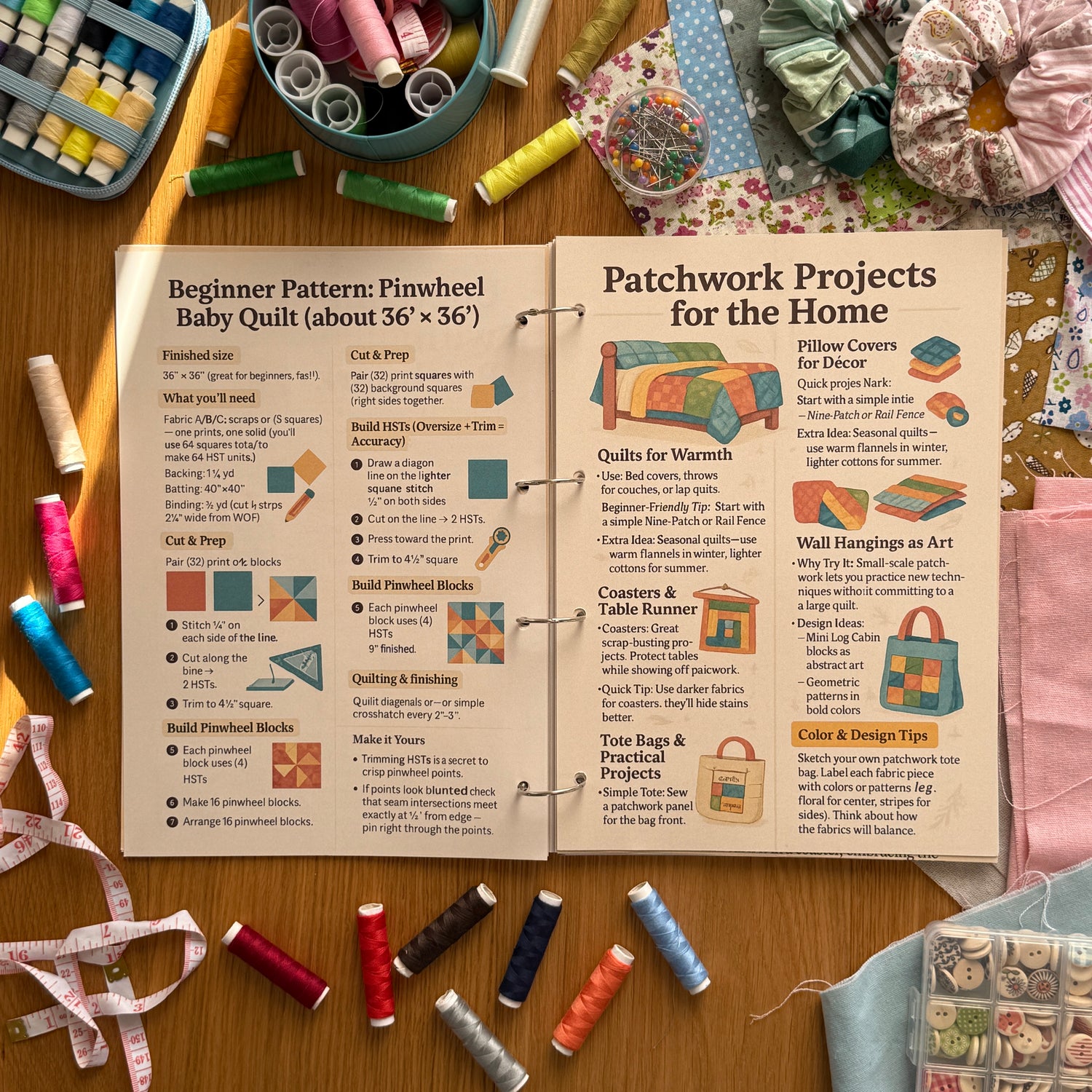 1,000+ Free Patchwork Pattern Notes – Learn Patch Work