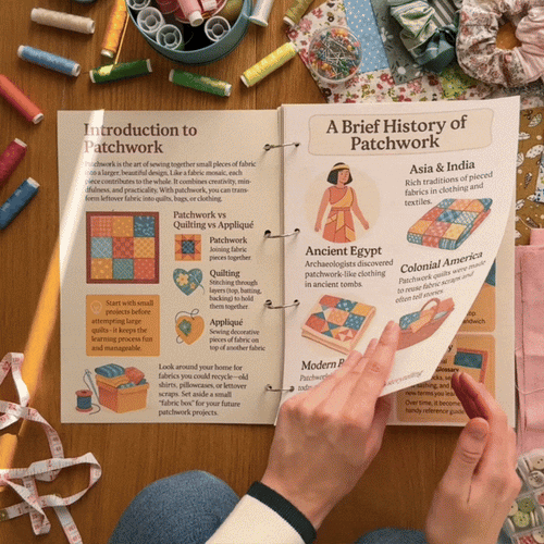 1.000+ Patchwork Pattern Notes